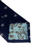 navy mens tie with German national symbol federal eagle design